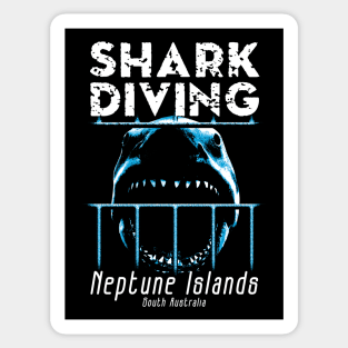 Shark Diving at Neptune Island Sticker